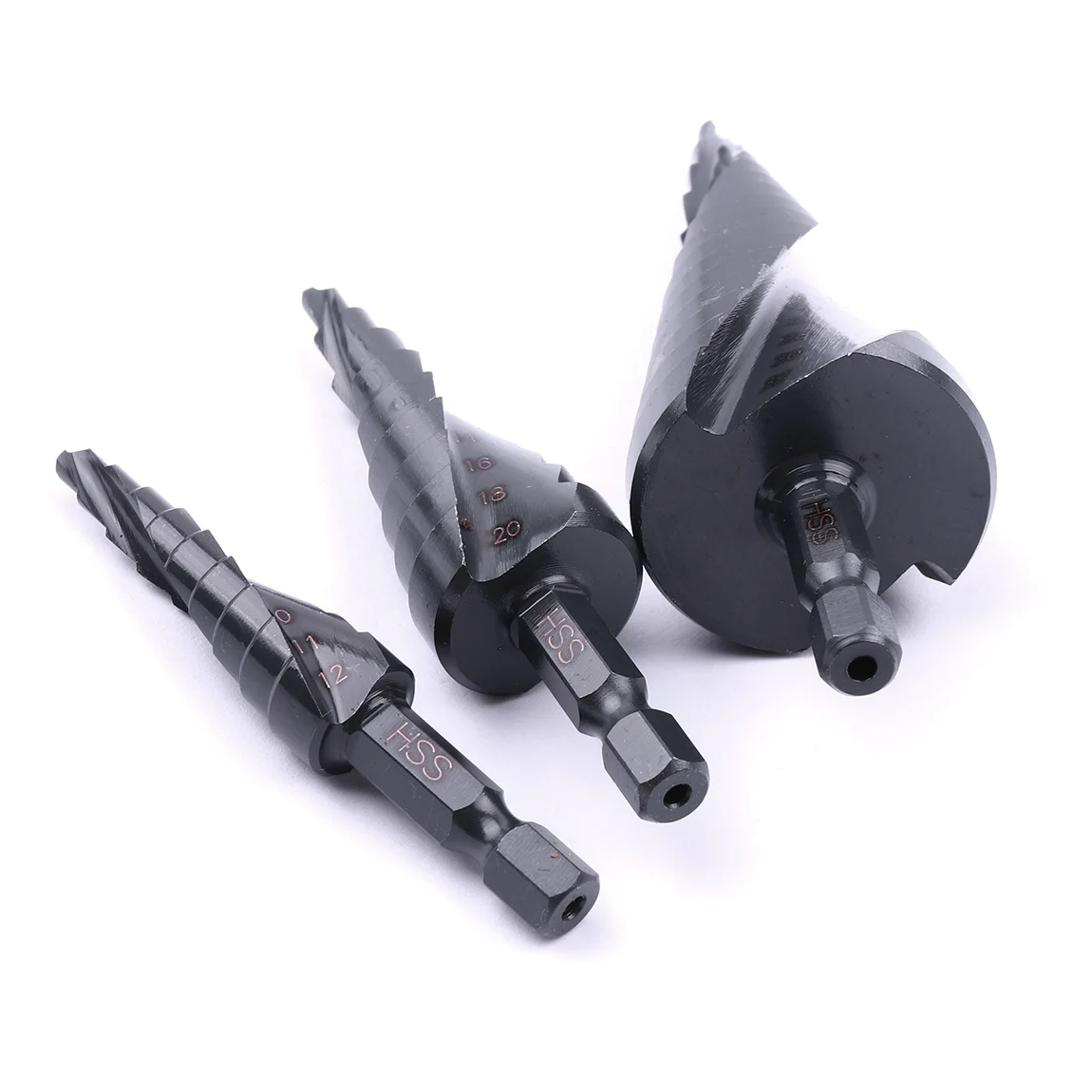 4-32mm Hex shank Nitriding การรักษาพื้นผิวสีดำ Core Drill bit