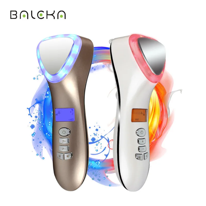 

Smart vibration Facial Massager Introduction Instrument Beauty Massage Apparatus Household Ultrasonic Import & Export Instrument