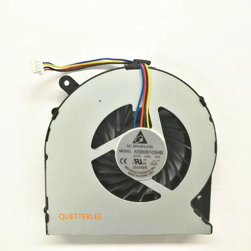 

New Laptop CPU Fan Fit For Toshiba C850 C855 C870 C875 L850 L870 L850D L870D 4 Pin Conntector