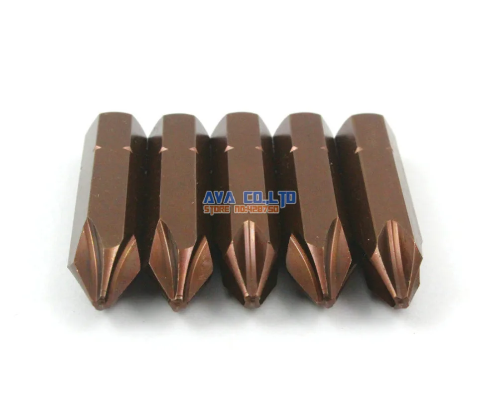 

10 Pieces Phillips Screwdriver Bit S2 Steel 0.31" Hex Shank 38mm Long PH2 (38mm x 8.0mm x PH2)