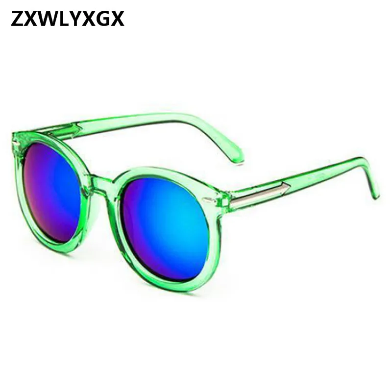 2018 New Women Adult Mirror Nail Fashion Hot Style Box Sunglasses Women men Brand Arrow Transparent Membrane Oculos Feminino