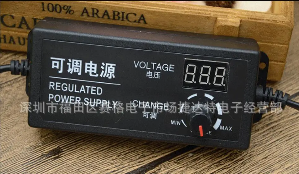 Saída ajustável 9-24v 3a ac/dc adaptadores de alimentação de comutação adaptador fonte de alimentação variável