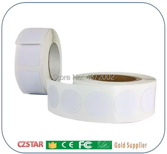 1000 Uds. Etiquetas adhesivas I code x protocolo iso15693 etiqueta IC RFID 13,56 MHz se pueden imprimir para inventario de seguimiento de libros de biblioteca