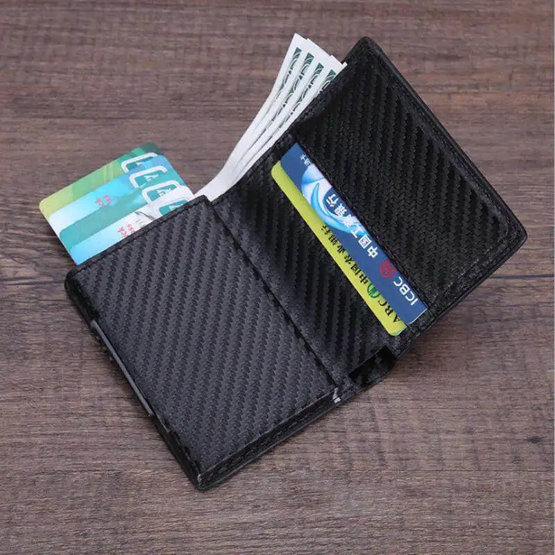 Fashion Card Holder Aluminium Credit Card Holder Men Women Metal Wallet for Card ID Holders Business Card Package RFID Protector