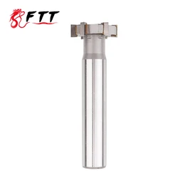T-slot cutter Welding carbide Cutting Straight-Tooth 16-30mm Milling Cutters Welding Edge Type Tungsten Steel Side Milling