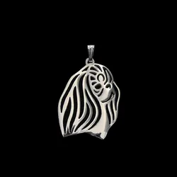 Fashion Women's Pet Dog Pendants Jewelry Pekingese Pendants