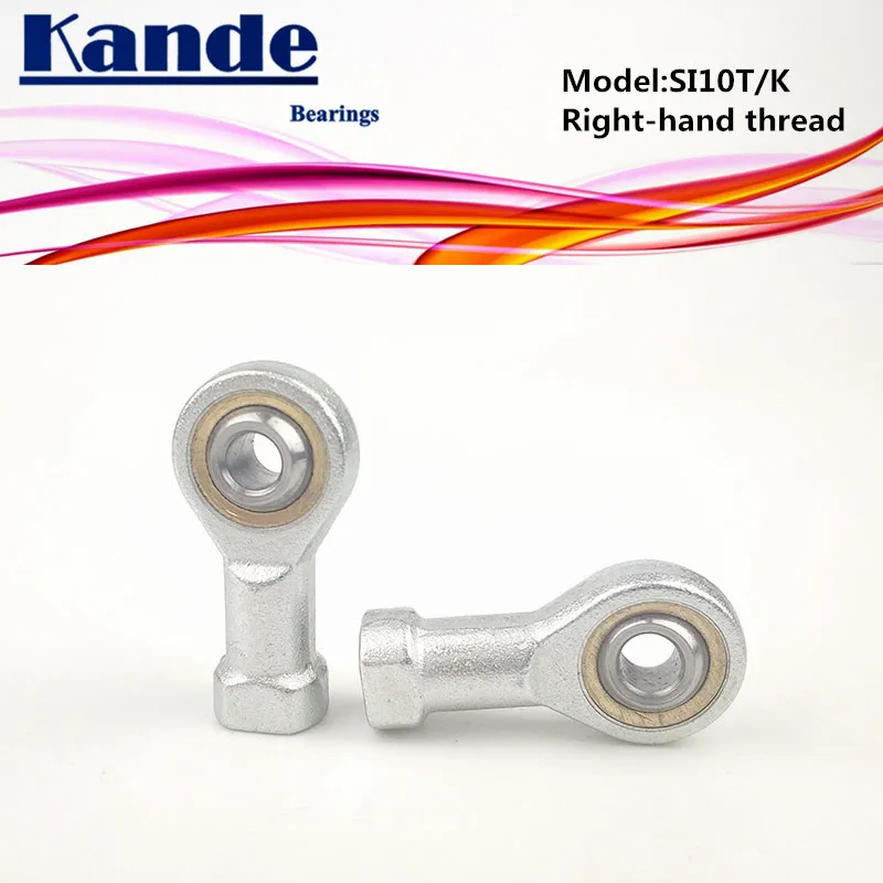 Kande Bearings PHSA10 PHSAL10 SI10T/K SI10 SI10LT/K  SI10L SI10T 4pcs Rod End Bearing  M10 SI10T SIL10T