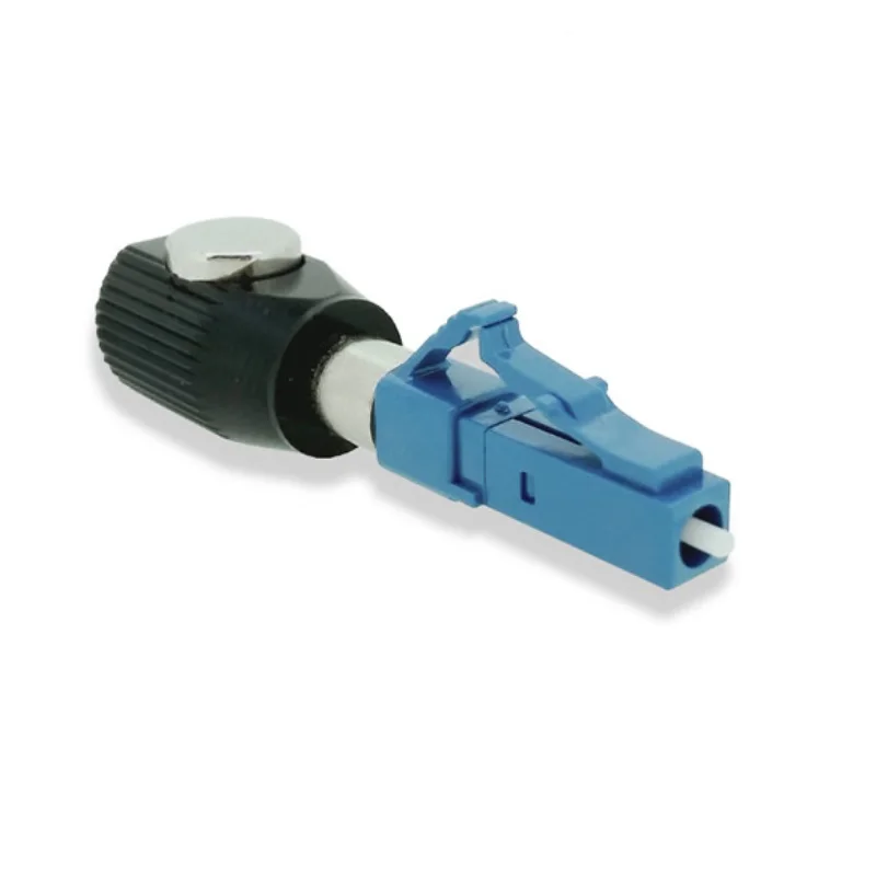 

LC UPC Round Type Bare Fibra Optica Adapter, LC Fiber Optic Adaptor LC UPC Bare Fiber flange coupler