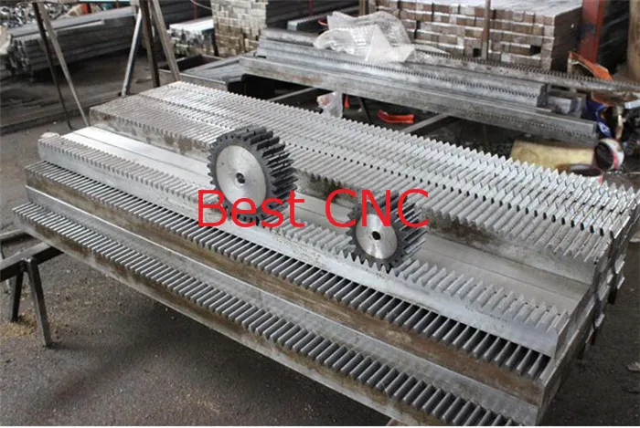 2Pcs/lot 1.5Mod 1.5 Modulus High Precision Gear Rack 15*15*1000mm +2Pcs 1.5M 16teeth pinion cnc rack 1.5mod