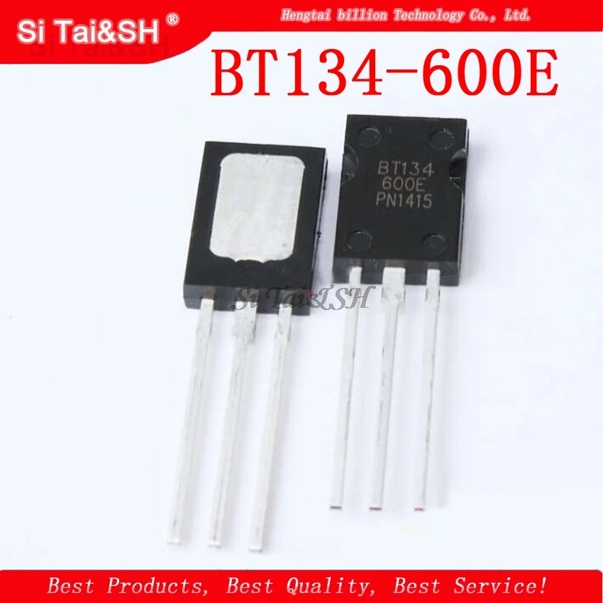 10pcs  BT134-600E BT134 BT134-600 600V 4A Triacs RAIL TRIAC SOT-82 new original