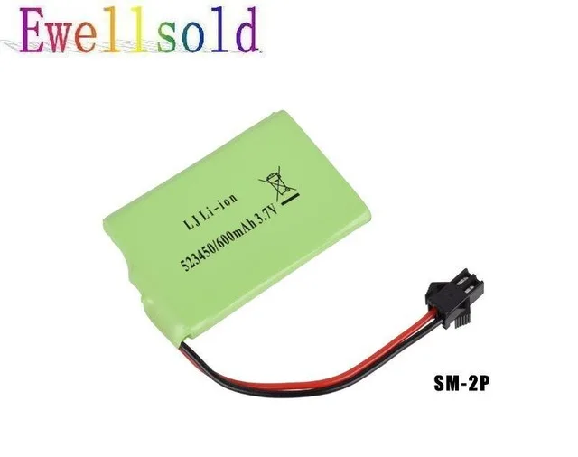 3.7v 600mah lithium battery for le neng K9 B/O Dinosaur 4pcs/lot