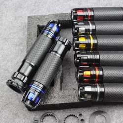 7/8'' Motorcycle Handle bar Caps / Handlebar Grips CNC 22MM Universal Street & Racing Moto Racing Grips