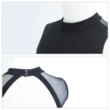 Women Cotton Mesh Ballet Leotards #2
