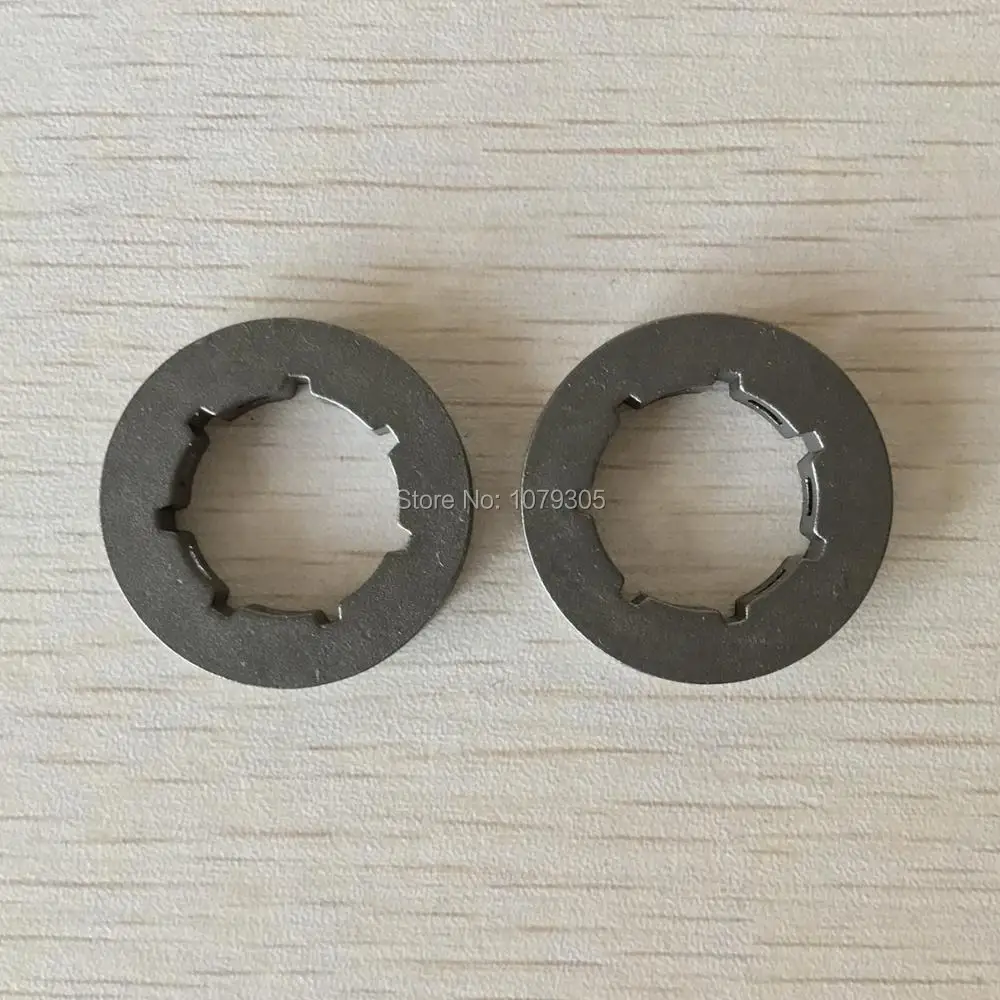 2Pcs Tool Parts Metal Chainsaw Spare Part Chain Saw Sprocket Rim Power Mate .325-7T For Chainsaw Replacement 45cc/52cc/4500/5200