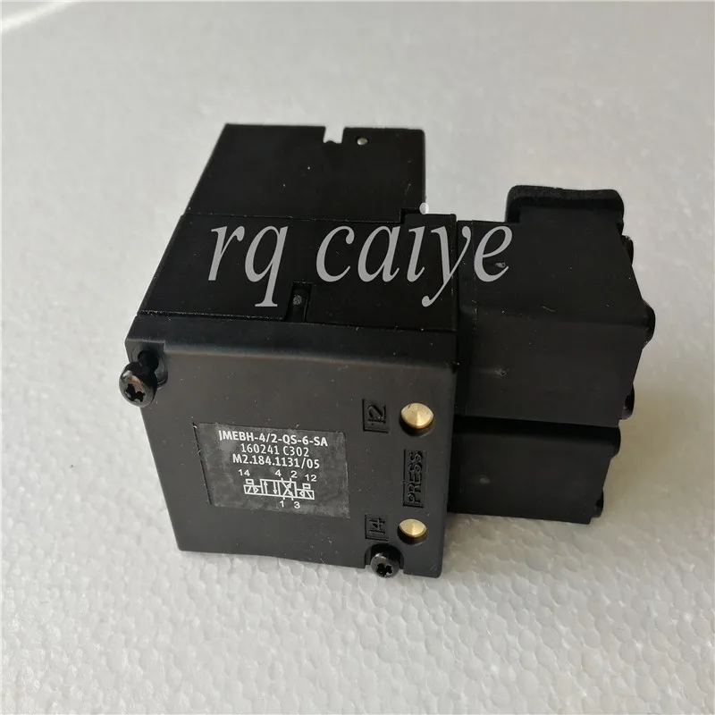 2 pieces SM102 CD102 Solenoid Valve M2.184.1131 JMEBH-4/2-QS-6-SA M2.184.1131/05 SM102 CD102 Printing Machine Parts