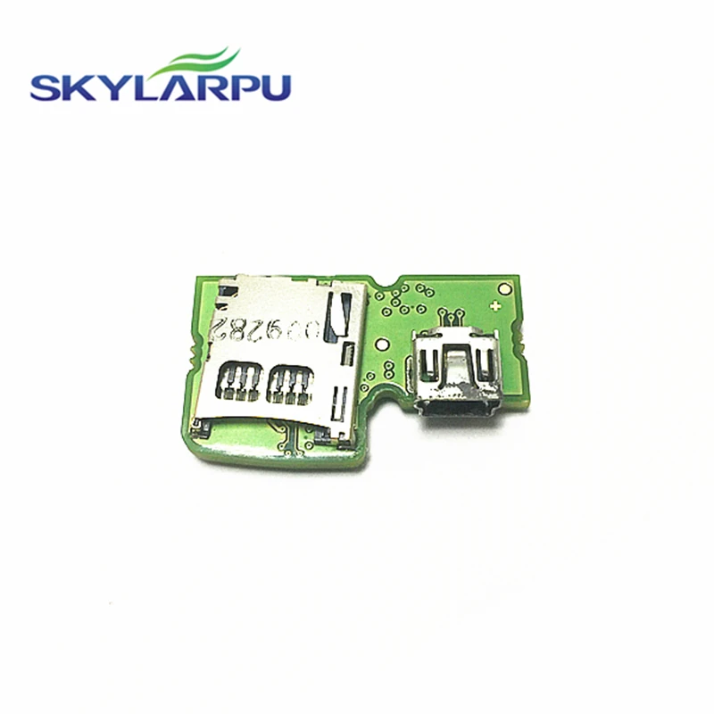 Skylarpu PCB W MiniUSB & MicroSD Holder For Garmin Edge 800 TYPE-10 Repair Replacement Free Shipping