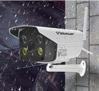 Vstarcam C18S Wifi IP Camera 3MP 1296P Waterproof Outdoor Full Color Night Vision Security Infrared Smoke Alarm Bulllet Camera