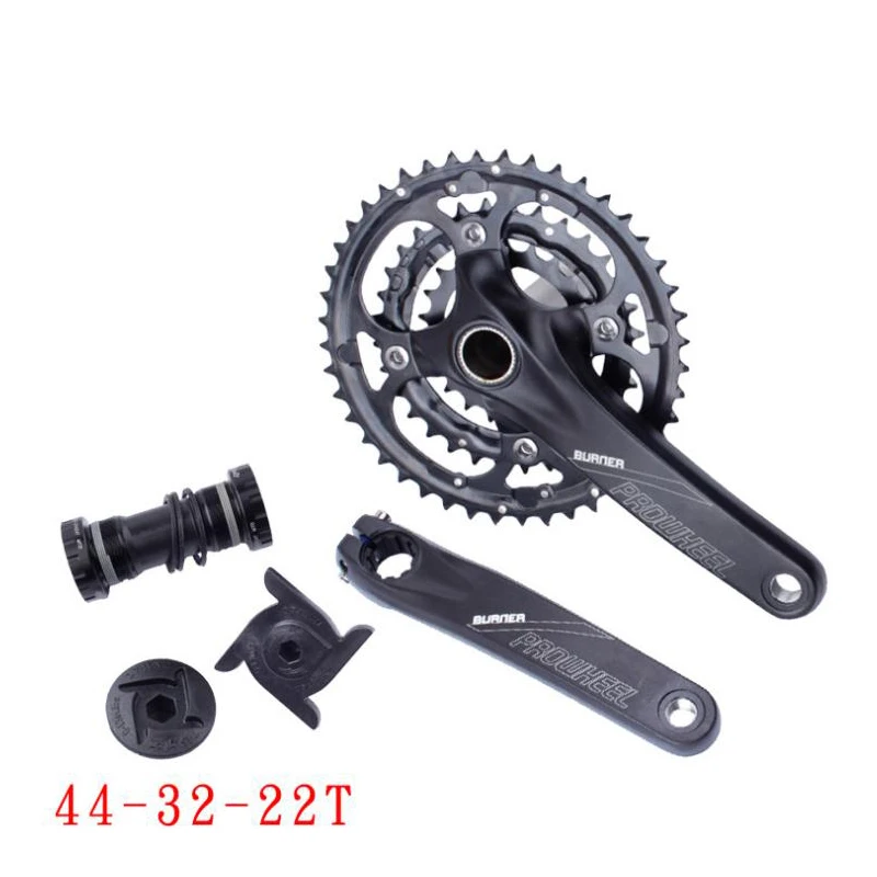 High Quality Mountain Bike chain wheel Shift Kit 24 27 Speed Mountain Bike Mountain Bike Speed 54-32-22T bicycle Parts