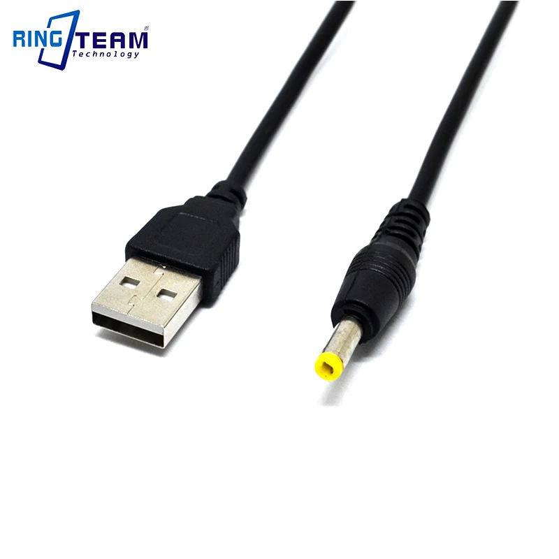 80CM Power USB Charger Cable DC 4.0mm Plug DC4017 Charging for PSP PSP100 PSP110 Game Player 5V2A