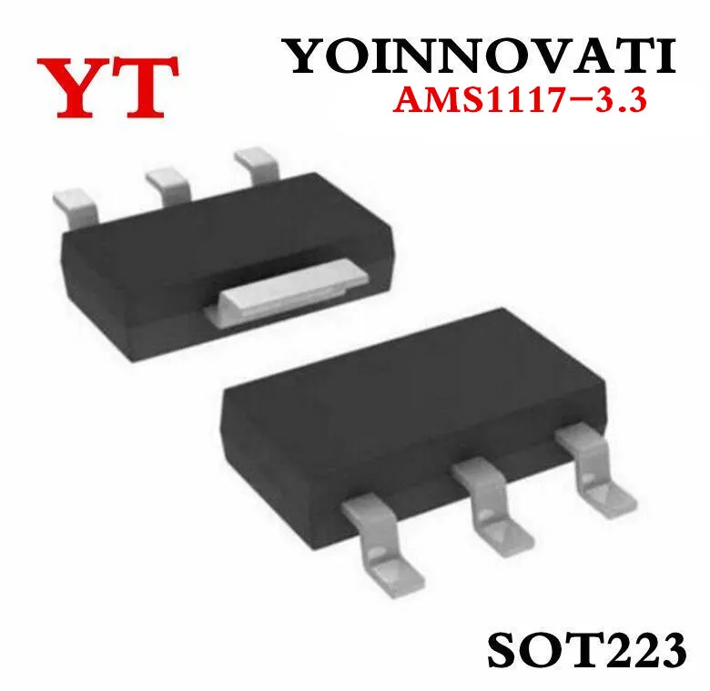 10PCS 100PCS AMS1117-1.8 AMS1117-3.3 AMS1117-5.0 AMS1117-ADJ  SOT223