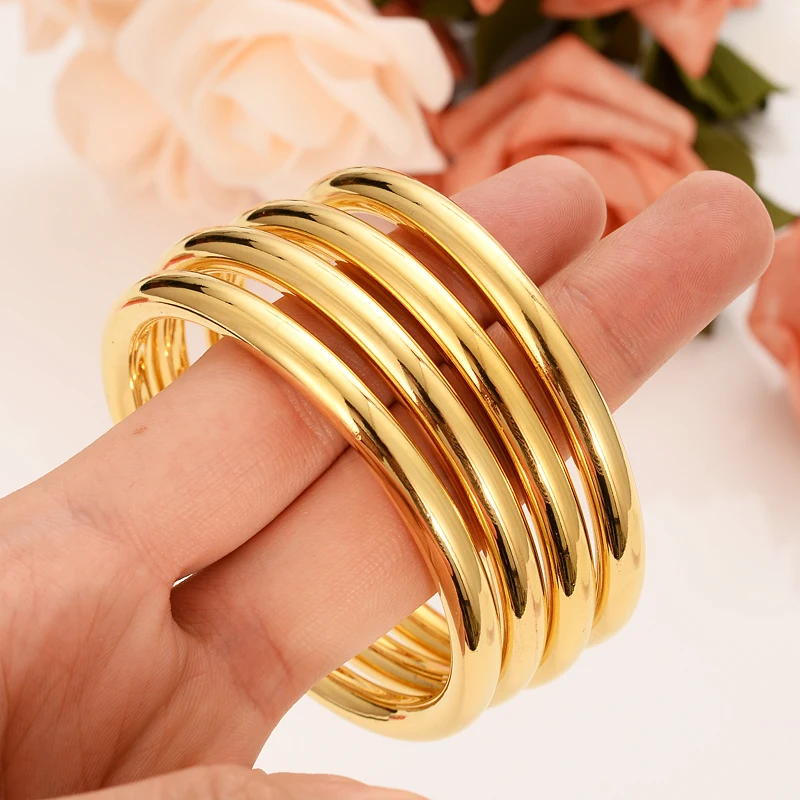 Hot Sale stainless_steel color charms bangle Simple Heritage Gold/Rose Gold Wedding Bracelet Jewelry European Style