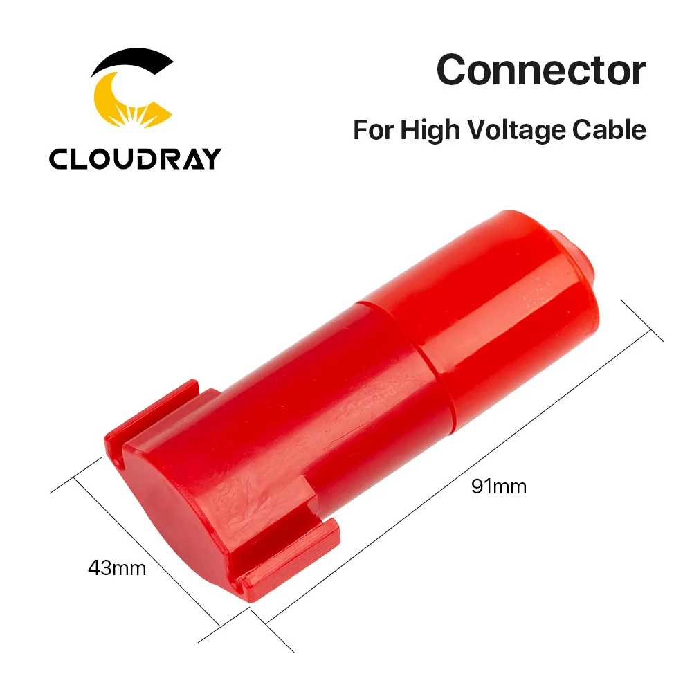 Yongli Male Female High Voltage Connector  For Battery Helicopter DIY Laser Tube CO2 Cutting Machine