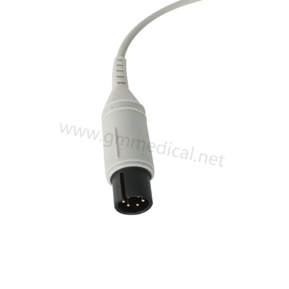 Invasive Blood Pressure/IBP Transducer Adapter Cable Compatible with Spacelab-Utah,Round 6pin  Utah-4pin.