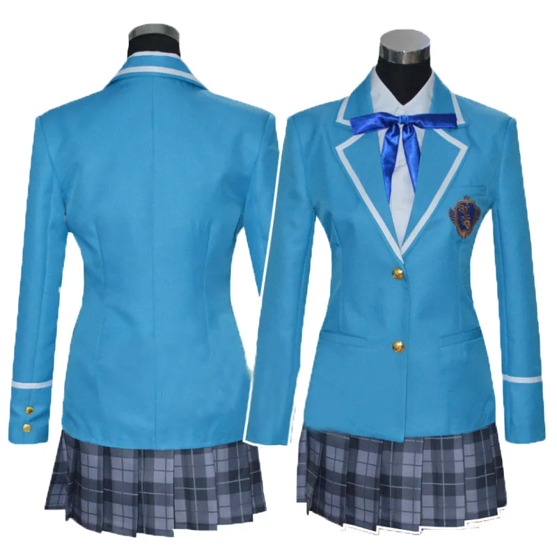 

Ensemble Stars Transfer Student Girl's School Uniform Cosplay Costume gift socks Any Size 11