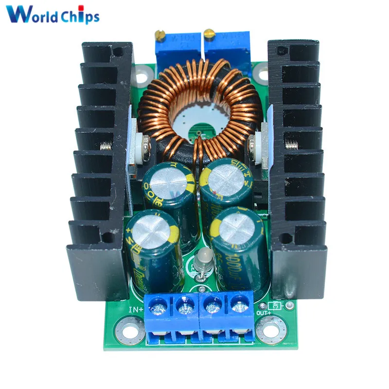 300 W XL4016 DC-DC Max 9 A Step Down Buck Converter 5–40 V auf 1,2–35 V, einstellbares Netzteilmodul, LED-Treiber für Arduino