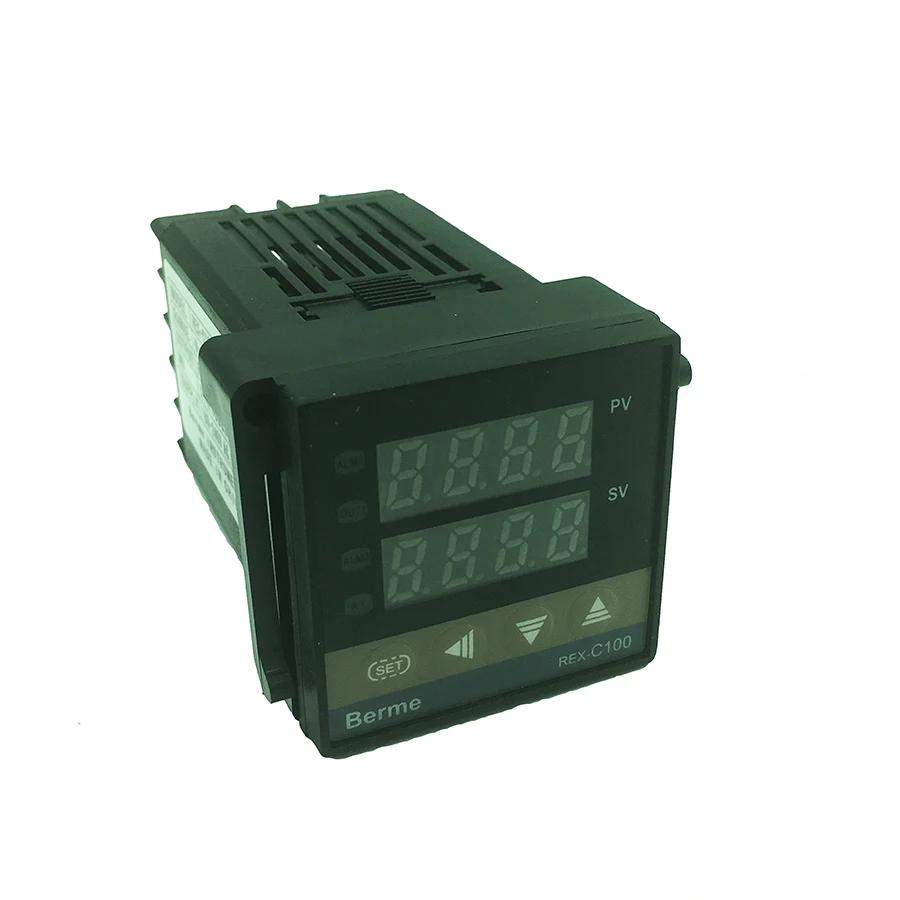 REX-C100 digital thermostat  temperature controller SSR output  K type  thermocouple sensor 48 x 48 +SSR 40DA solid relay+sensor