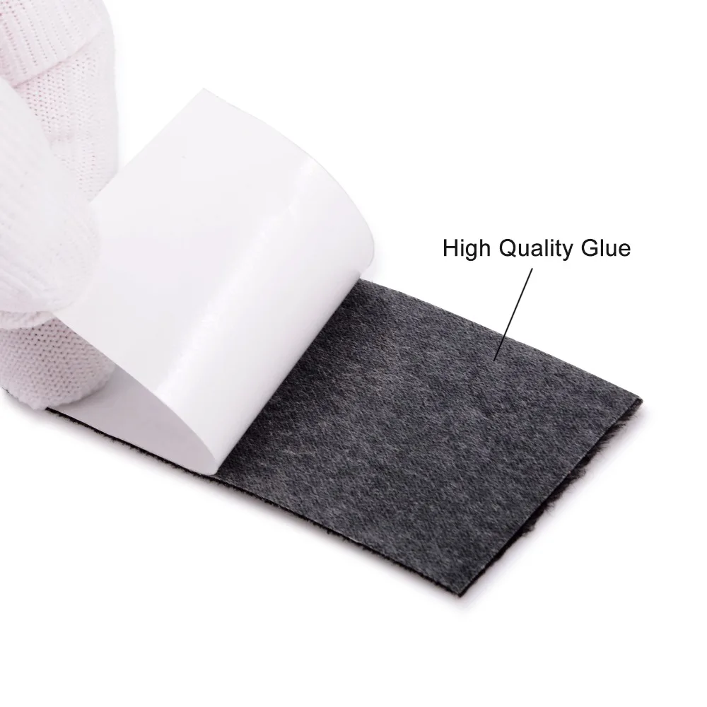 EHDIS 500cm Vinyl Car Film Wrap Fabric Felt for All Card Squeegee Window Tint Scraper No Scratch Replacement Felt Cloth Edge