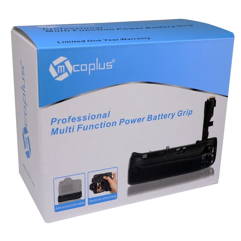 Mcoplus BG-40D قبضة البطارية العمودي لكانون EOS 50D 40D 20D 30D كاميرا استبدال كما BG-E2N Meike BG-E2