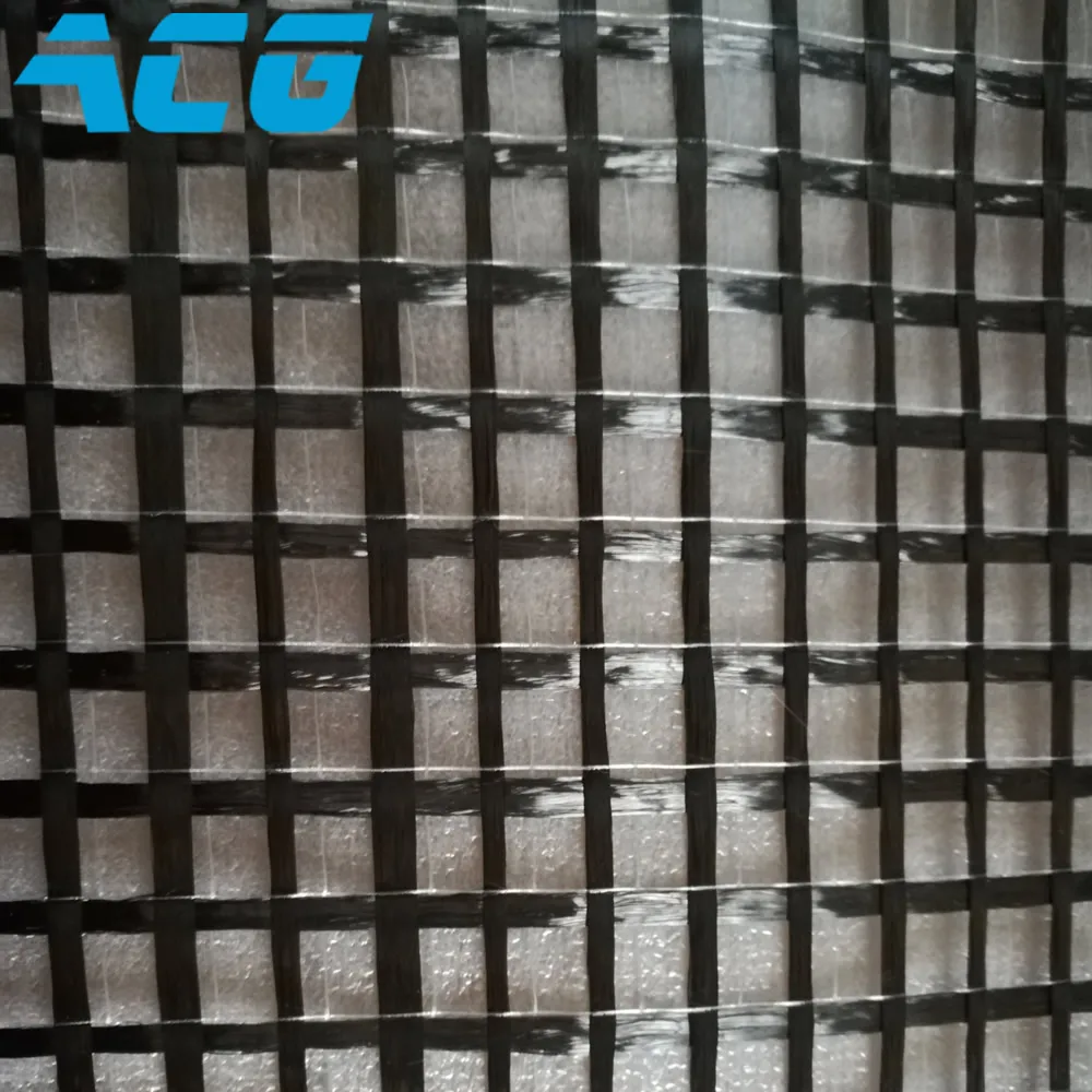 12K carbon fiber mesh carbon fiber geogrid for road building