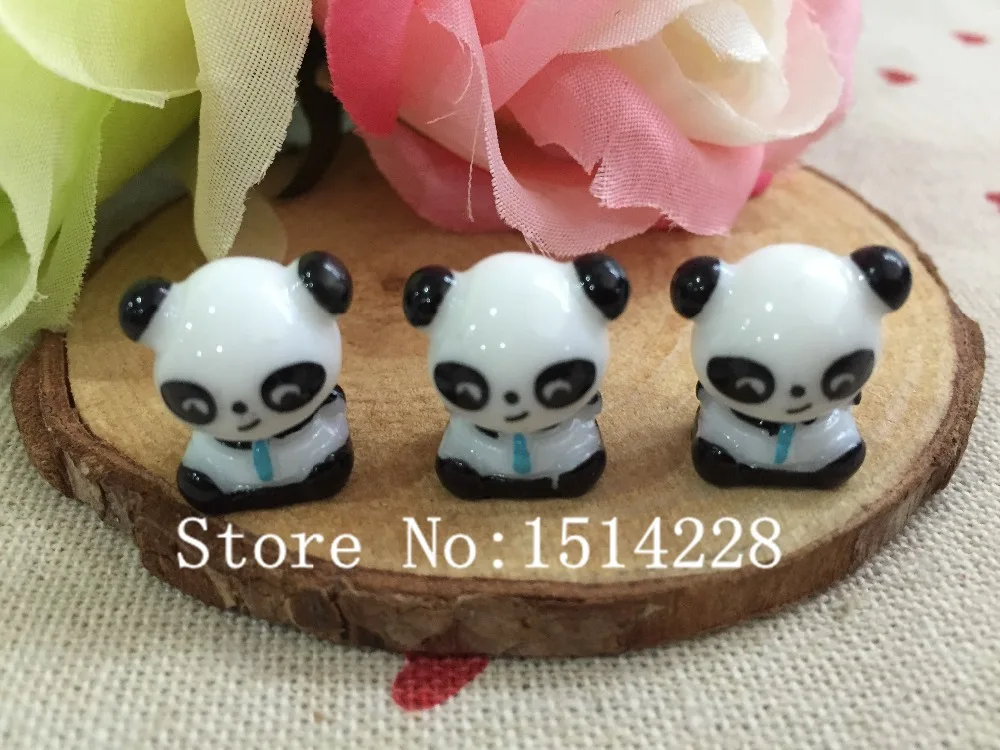 Mina Free shipping!Resin 3D cute  panda. Resin solid micro landscape product for home decoration .resin crafts.