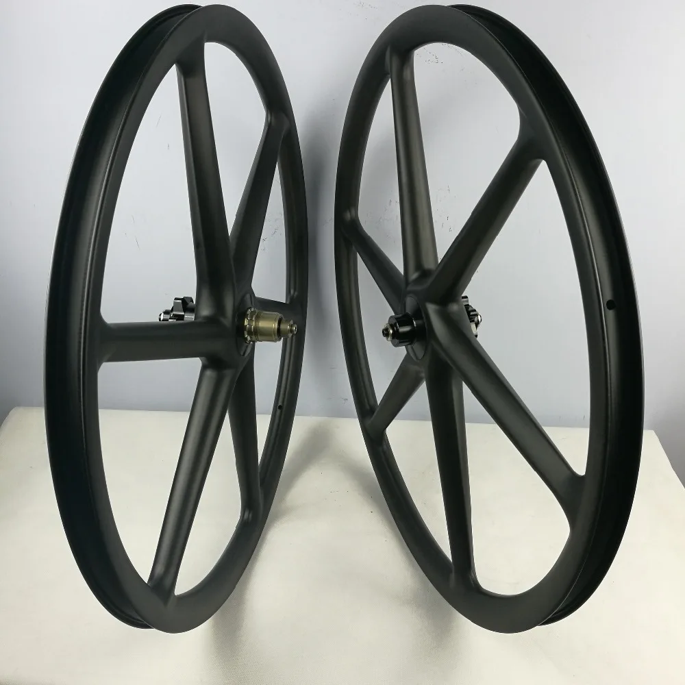 

High Proformance OEM 29er Carbon 3K/UD/12K Twill Weave Toray Matt Mountain Bike Six Spoke Wheelset MTB Bicycle Part Boost Wheel