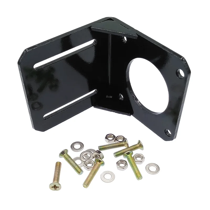 NEMA23 57 Stepper Motor Accessories L Mounting Bracket Mount fixed support Shelf image 2