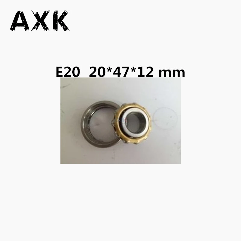 

Free shipping 1pcs high quality E20 Magneto Bearing 20*47*12 mm Angular Contact Separate Permanent Motor Ball Bearings EN20 FB20