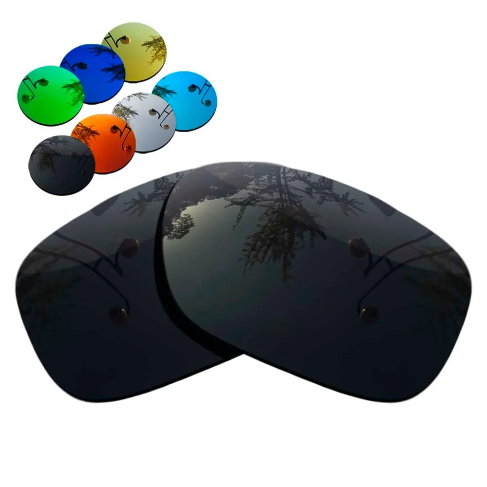 

100% Precisely Cut Polarized Replacement Lenses for Twoface Sunglasses Solid Black Color- Choices