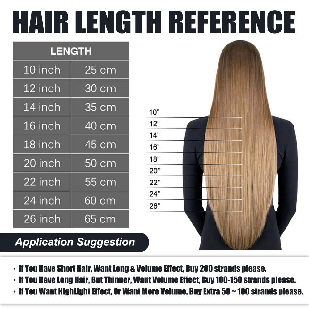 Fairy Remy Hair 20-22" Remy Keratin Flat Tip Human Hair Extensions Straight Capsules Natural Pre Bonded Hair 0.8g/Strand