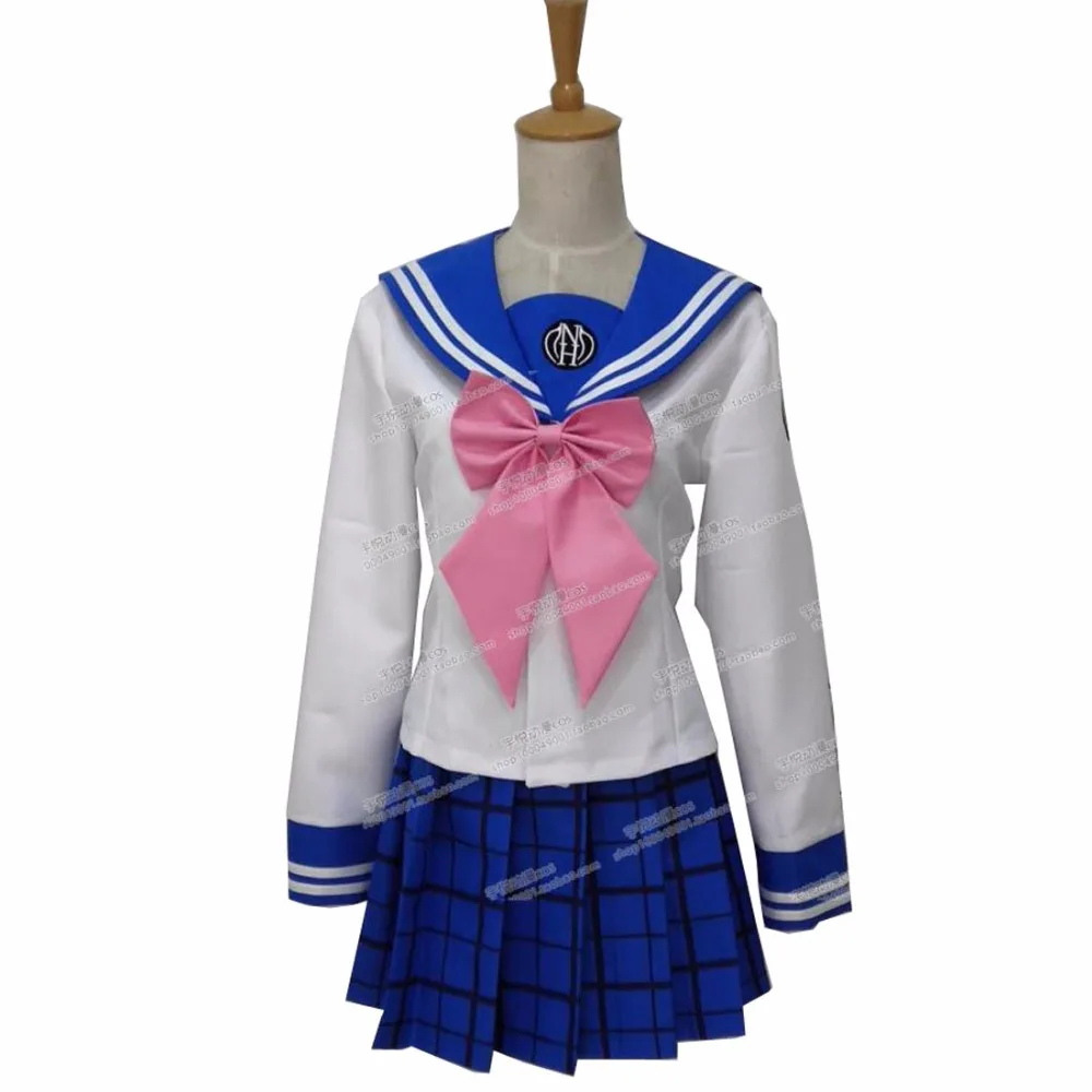 2018 Danganronpa Sayaka Maizono Cosplay Costume Per Le Donne Ragazze Set Completo