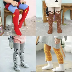 0-3 Years Cartoon Boys Girls Pantyhose Popular Cotton Tights for Baby Boys Girls Kids Children Stocking Toddler Tights