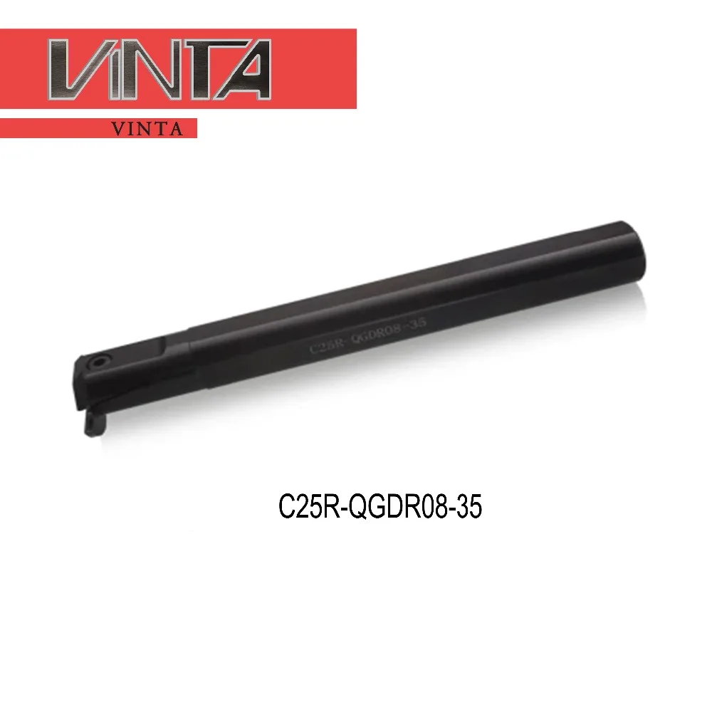 

CNC lathe internal grooving and turning tool holder C25R-QGDR08-35/C32S-QGDR11-44/C40T-QGDR13-54 tool boring bar metal cutting