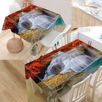 Nature Table Cover Printing Waterproof Tablecloth More Size Tablecloths Kitchen Wedding Hotel Decoration