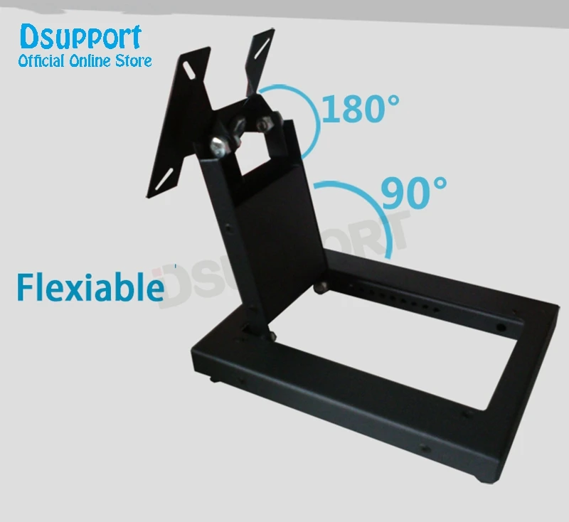 Soporte plegable de movimiento completo para pantalla táctil de 14-24 pulgadas, soporte para Monitor, soporte para TV, Base de acero TSM-100