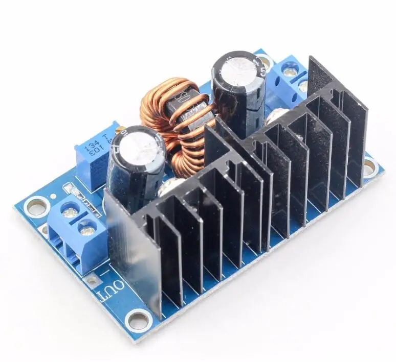 Step-down power supply module DC4-40v to DC1.25-36v 8A 200w adjustable XL4016E1 DC-DC DC voltage regulator buck module Connector