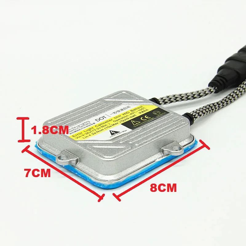 1pc 12v 55w  xenon ballast digital hid lamp h4 h7 h11 880 881 H27 9005 9006 adapter