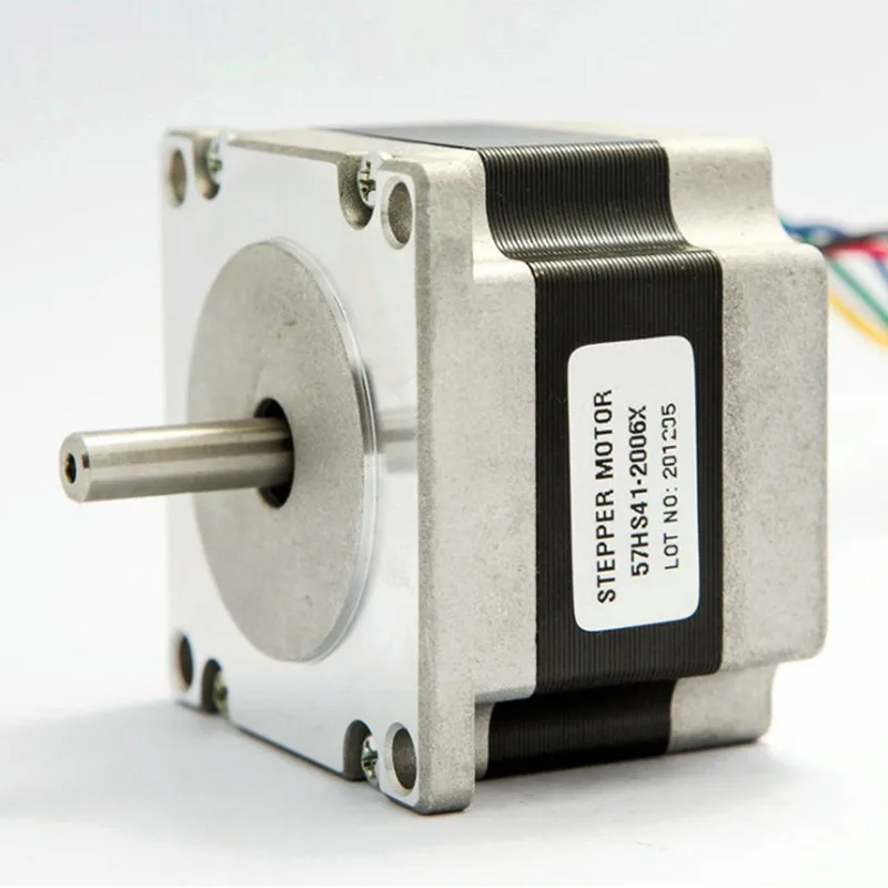 

Nema 23 Stepper Motor 57HS41-2006 0.39N.m 2A Nema 23 motor 112mm 56 Oz-in for 3D printer for CNC engraving milling machine