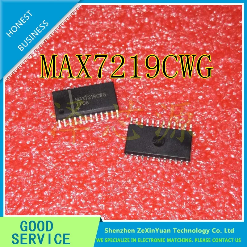 

20PCS/LOT MAX7219 MAX7219CWG MAX7219EWG SOP24 LED DISPLAY DRIVER CHIP