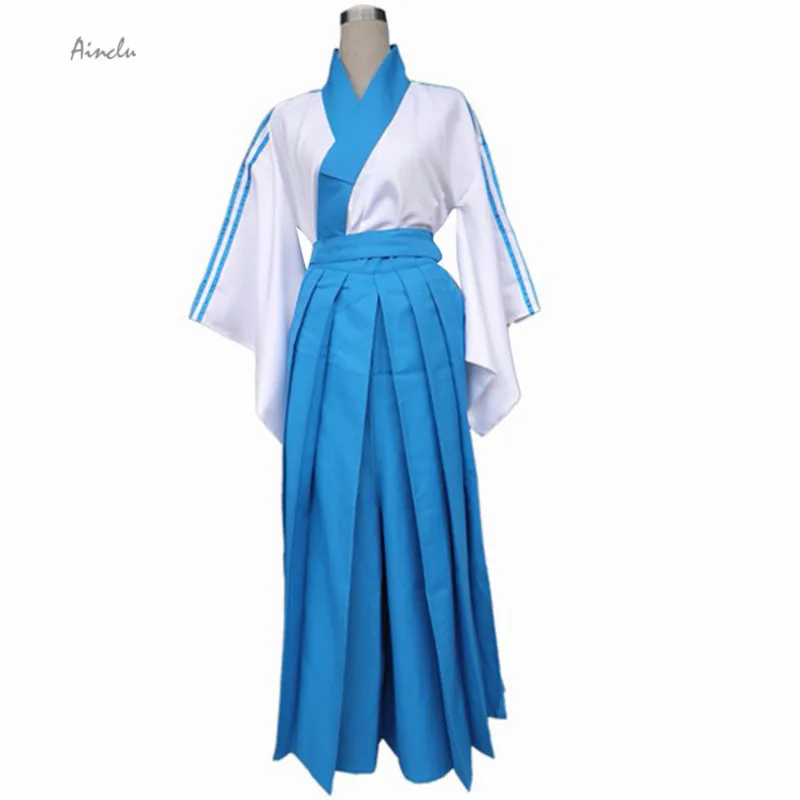 Ainclu New Free Shipping Gintama Shimura Shinpachi  Cosplay Costume For Halloween Kids and Adult Costume