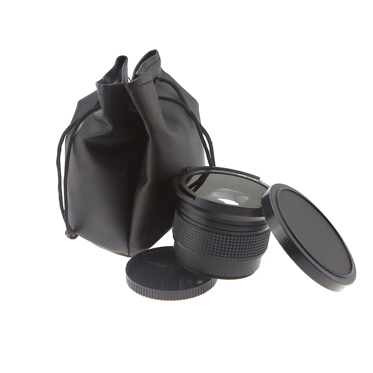 0.35x Fisheye Wide Angle Lens 58mm with a Macro Lens for Canon EOS 1100D 650D 600D 550D 500D LF277